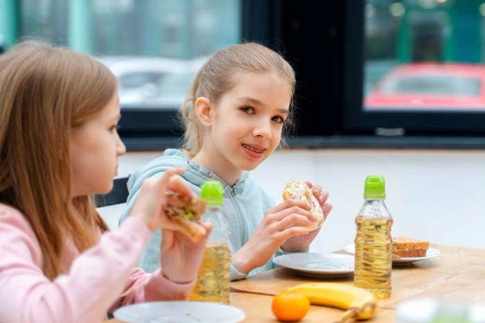 Gesunde ernährung für kinder in der schule