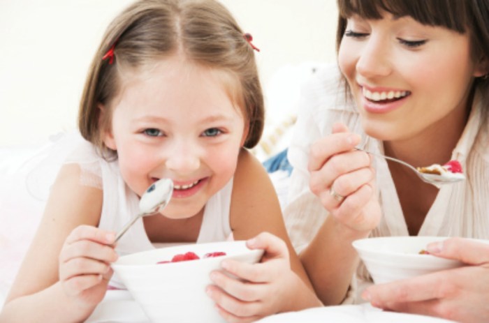 Eltern müssen au gesunde ernährung ihrer kinder achten