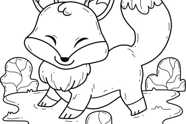 Animated animal coloring pages