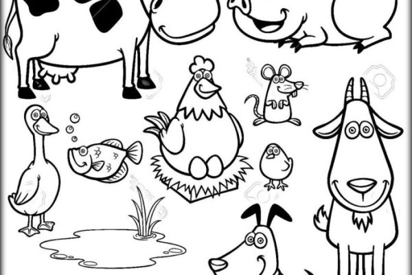 Animal coloring book pdf free download