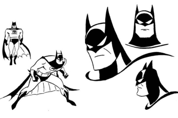 Batman the animated series coloring pages