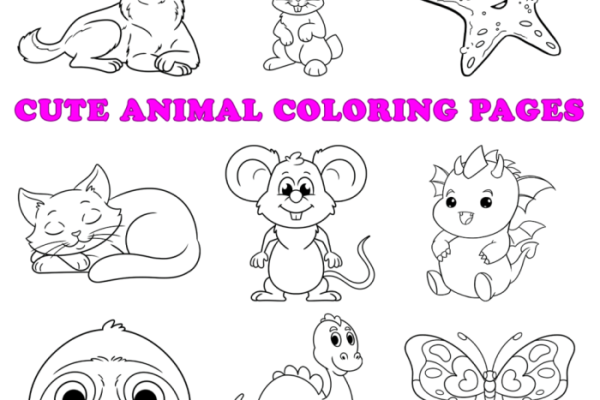 Coloring pages animals printable