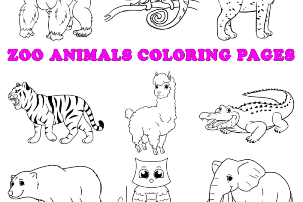 Printable animal coloring page