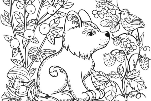 Real animal coloring pages