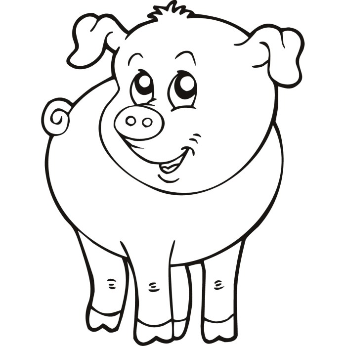 Farm animal coloring sheets