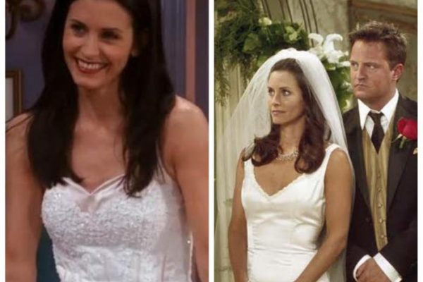 Monica geller wedding dress