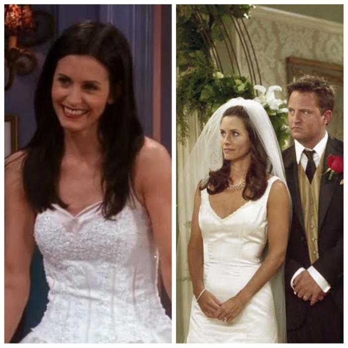 Monica geller wedding dress