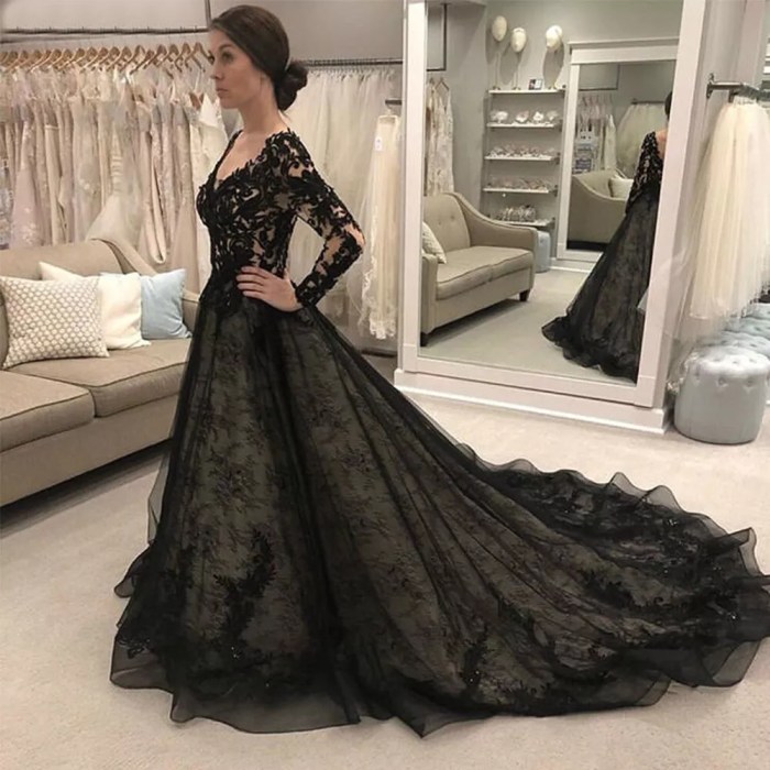 Black dresses for weddings