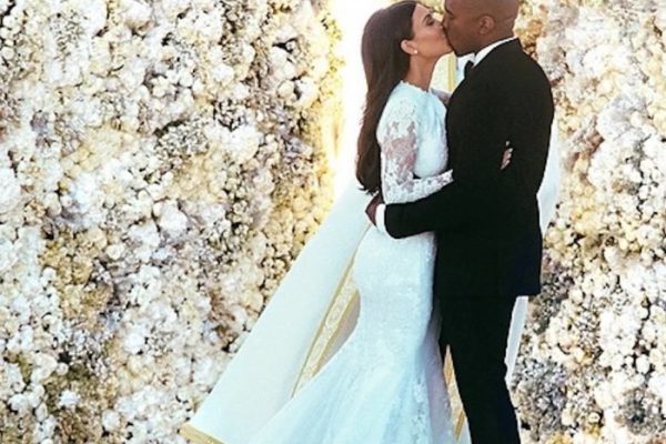 Kim kanye kardashian wedding west anniversary album wests